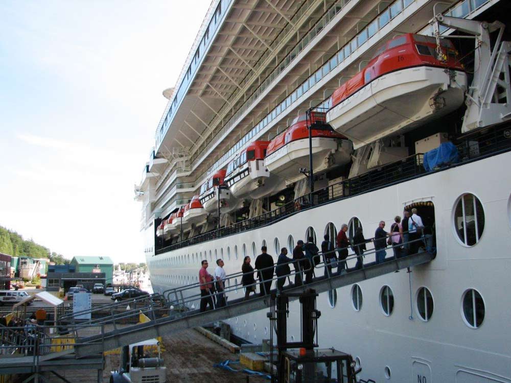 Alaska Cruise - Boarding