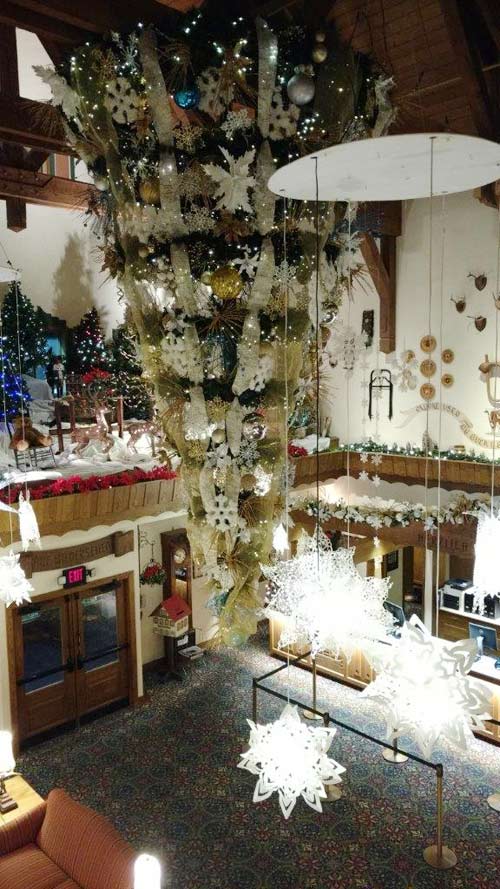 Frankenmuth upside down christmas tree