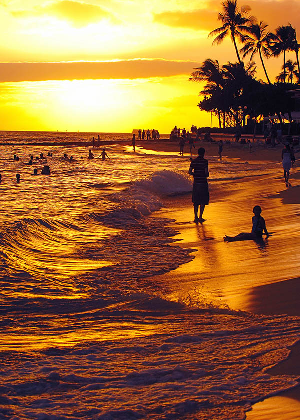 Sunset Wakiki - Hawaii